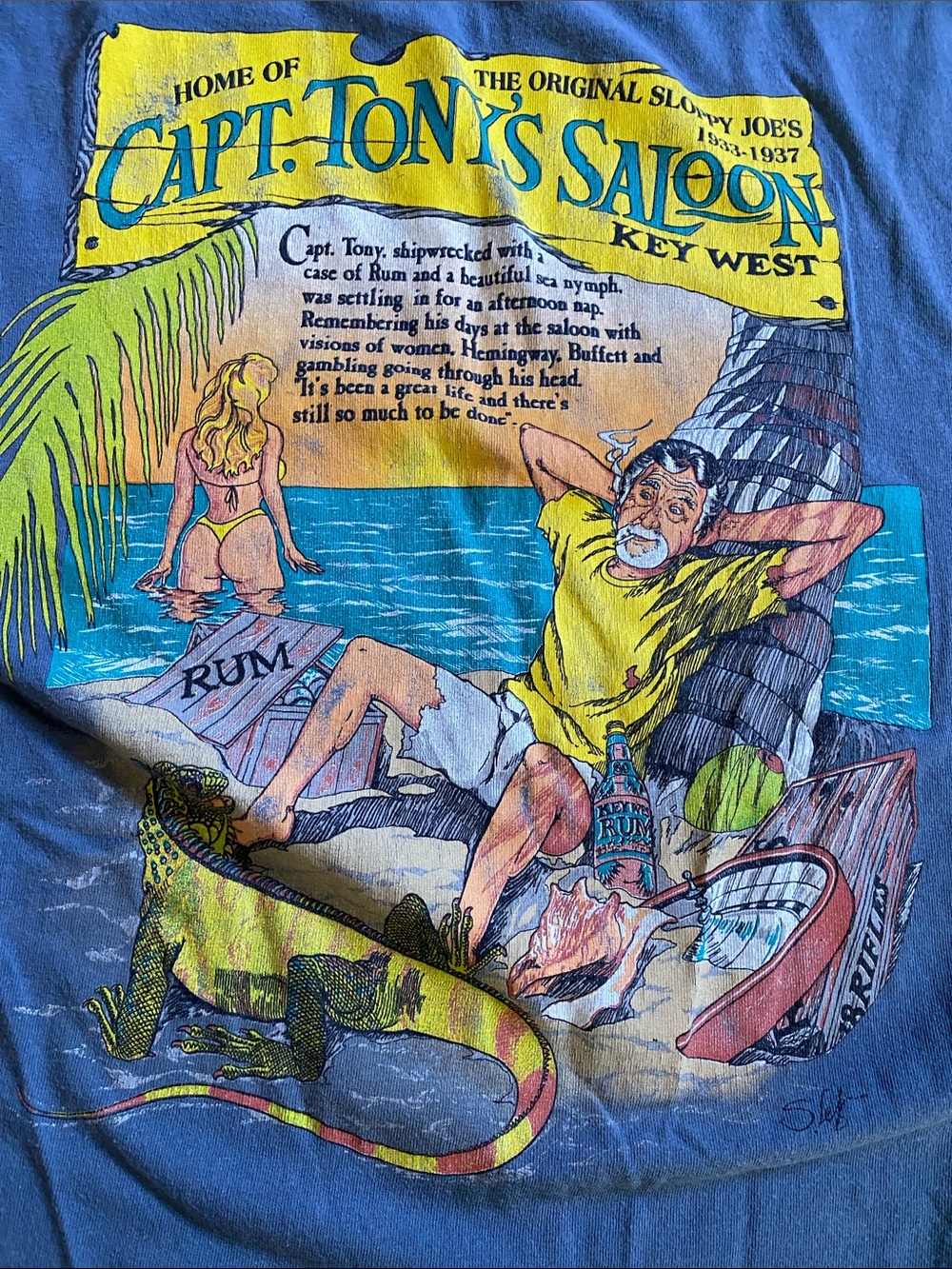 Vintage Key West graphic T-shirt